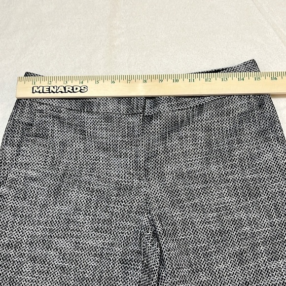 Ann Taylor Devin Fit Dress Pants Womens Size 2 Hethered Black Grey - Picture 4 of 11